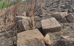 Bảo tồn bãi đá khắc nhiều ký tự gần dinh Bà Thu Bồn