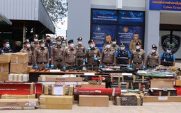 Thái Lan bắt băng nhóm bán 3.500 khẩu súng qua mạng