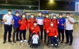 Đoàn thể thao người khuyết tật Việt Nam lên đường tham dự Paralympic Tokyo 2020