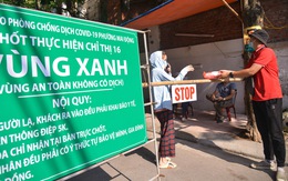 Những chốt bảo vệ 'vùng xanh không dịch' đầu tiên tại Hà Nội