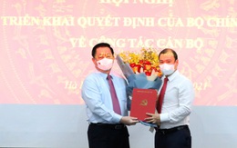 Trao quyết định bổ nhiệm ông Lê Hải Bình làm phó trưởng Ban Tuyên giáo trung ương