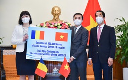 Romania tặng 300.000 liều vắc xin AstraZeneca cho Việt Nam