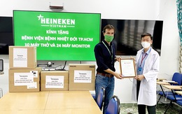 HEINEKEN Việt Nam ủng hộ máy thở cho bệnh viện Nhiệt đới TP.HCM