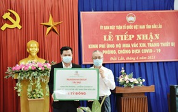 Trungnam Group: Luôn chia sẻ với cộng đồng, ủng hộ hàng chục tỉ đồng chống dịch