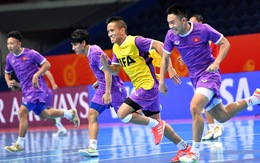 Đắc Huy chấn thương trước trận đấu quan trọng với đội tuyển futsal Nga