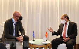 Chủ tịch nước tiếp lãnh đạo EU, Thụy Sĩ, Mông Cổ
