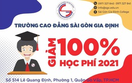 Trường Cao Đẳng Sài Gòn Gia Định giảm 100% học phí năm 2021