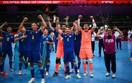 Lội ngược dòng thắng Iran, Kazakhstan vào bán kết gặp Bồ Đào Nha ở Futsal World Cup