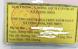 Hải Dương: Huyện chỉ đạo xã hoàn tiền 'mua' thẻ thông chốt
