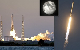 Tên lửa Falcon 9 sẽ đâm sầm vào Mặt trăng vào đầu tháng 3