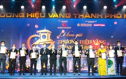 TP.HCM công bố 30 doanh nghiệp đoạt giải 'Thương hiệu vàng TP.HCM' 2021