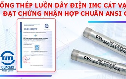 Ống luồn dây điện IMC chống cháy Cát Vạn Lợi chuẩn ANSI C80.6