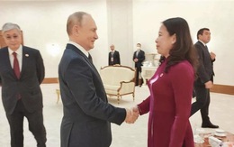Phó chủ tịch nước Võ Thị Ánh Xuân dự Hội nghị CICA, gặp Tổng thống Nga Vladimir Putin