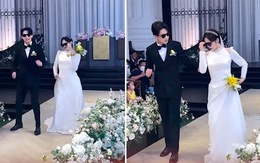 Cô dâu chú rể quẫy nhạc Bigbang cực cháy trong ngày cưới
