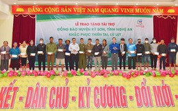 Trungnam Group cùng Kỳ Sơn vượt qua lũ dữ