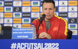 HLV Diego Giustozzi: Futsal Việt Nam tập trung cao độ cho trận tứ kết gặp Iran vào 4-10
