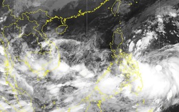 Áp thấp nhiệt đới phía đông Philippines mạnh lên thành bão Nalgae, hướng vào Biển Đông