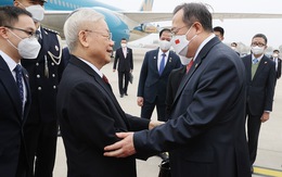 Tổng bí thư Nguyễn Phú Trọng đến Bắc Kinh, bắt đầu chuyến thăm chính thức Trung Quốc