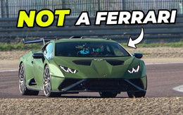 Ferrari chạy thử... Lamborghini Huracan