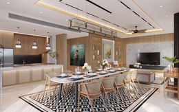 Bên trong biệt thự được thiết kế riêng cho chủ nhân villas Charm Resort Hồ Tràm