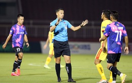 Trọng tài FIFA Ngô Duy Lân mắc lỗi nhận định khi cho Sài Gòn hưởng 11m