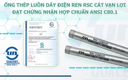 Ống luồn dây điện RSC do Cát Vạn lợi sản xuất đạt chuẩn ANSI C 80.1