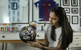 Triển lãm nghệ thuật lấy cảm hứng từ World Cup Qatar 2022