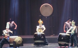 Đoàn trống nghệ thuật Ten - Drum Đài Loan biểu diễn tại TP.HCM