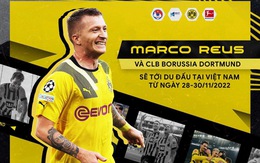 CLB Borussia Dortmund đi chuyên cơ riêng đến Việt Nam với lực lượng hùng hậu