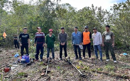 Bắt tám người phá hơn 2.000m2 rừng Phú Quốc