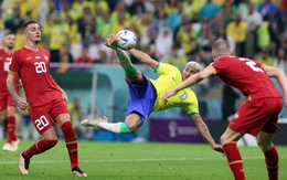 Richarlison lập siêu phẩm mang về chiến thắng cho Brazil