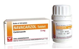Thu hồi giấy phép với thuốc Navacarzol trị bệnh về tuyến giáp