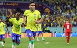 Xếp hạng bảng G World Cup 2022: Brazil đi tiếp, Thụy Sĩ có lợi
