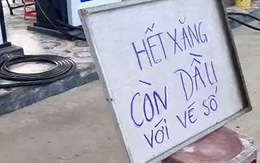 Ảnh vui 3-11: Hết xăng còn dầu và cả... vé số