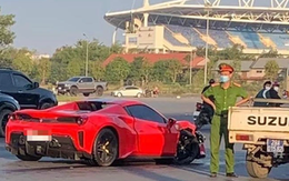 Người lái siêu xe Ferrari đụng chết người ra đầu thú