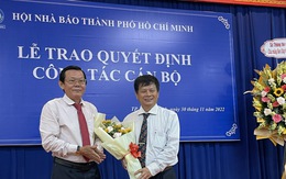 Ông Nguyễn Tấn Phong giữ chức chủ tịch Hội Nhà báo TP.HCM nhiệm kỳ 2020 - 2025