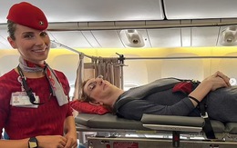 Hãng hàng không sửa ghế để người phụ nữ cao nhất thế giới được đi máy bay