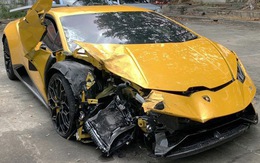 Lamborghini Aventador phóng ẩu, làm tan tành 3 xe nhưng người ngồi trong không hề hấn