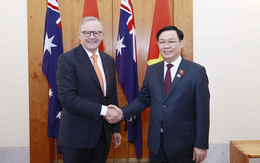 Chủ tịch Quốc hội Vương Đình Huệ hội kiến Thủ tướng Úc