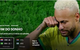 Brazil khóc và World Cup nổ tung: ứng viên số 1 về nhà