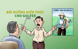 Khóa bồi dưỡng kiến thức cho golfer: Phân biệt caddie và bóng golf