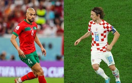 Tranh hạng 3 Croatia - Morocco: Hai đội từng 'bất phân thắng bại' ở vòng bảng