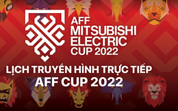 Lịch trực tiếp AFF Cup 2022: Indonesia - Campuchia, Philippines - Brunei