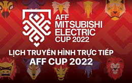 Lịch trực tiếp AFF Cup 2022: Thái Lan - Philippines, Brunei - Indonesia