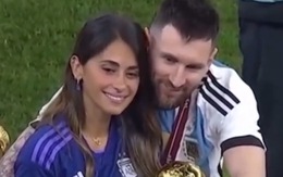 Vợ Messi nghẹn ngào khi chồng vô địch World Cup 2022