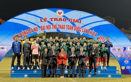 Bóng đá nữ Quảng Ninh giành HCV Đại hội thể thao toàn quốc 2022