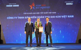 Dai-ichi Life Việt Nam đứng Top 4 'Nơi làm việc tốt nhất Việt Nam' của ngành bảo hiểm