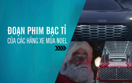 Các hãng xe vừa đốt tiền quảng cáo cho Giáng sinh như thế nào?