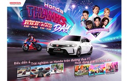 Biểu diễn xe tại Ngày hội Honda Thanks Day