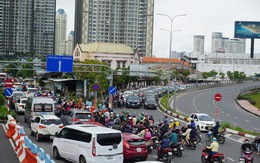 Dự kiến ngày 31-12, xe máy được chạy qua cầu vượt Nguyễn Hữu Cảnh